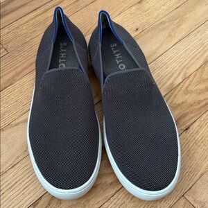 Rothys Womens The Sneaker Grey Slip On Sneaker Size 9